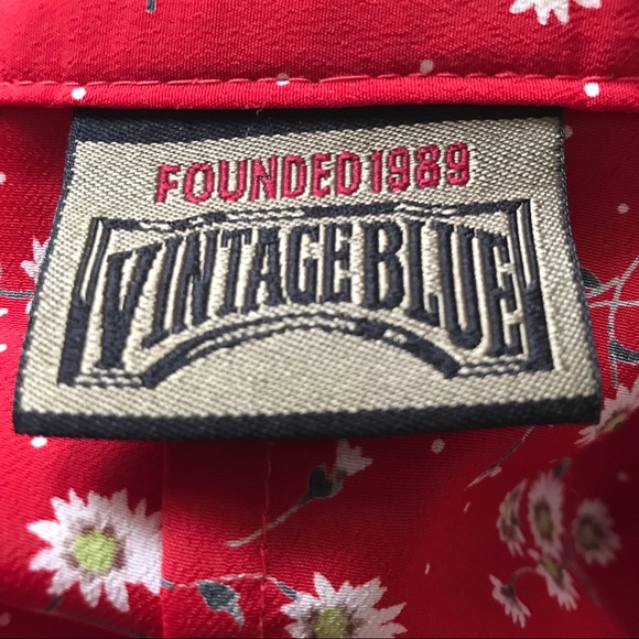 VTG Floral Skirt - Picture 5 of 6